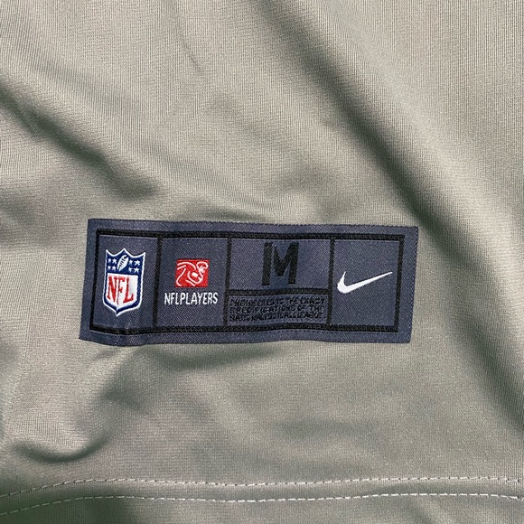 NFL Jersey Philadelphia Eagles Grey SuperBowl Patch Jason Kelce #62 Mens Medium - Picture 5 of 7